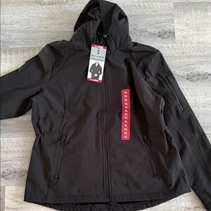 Free Country Women's Soft Shell Lined Black Jacket